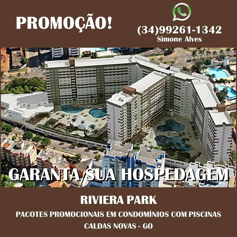 Riviera Park E Prive Boulevard Caldas Novas Apartamento